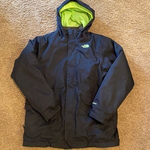 Boys XL The North Face lined winter coat 2 pieces
